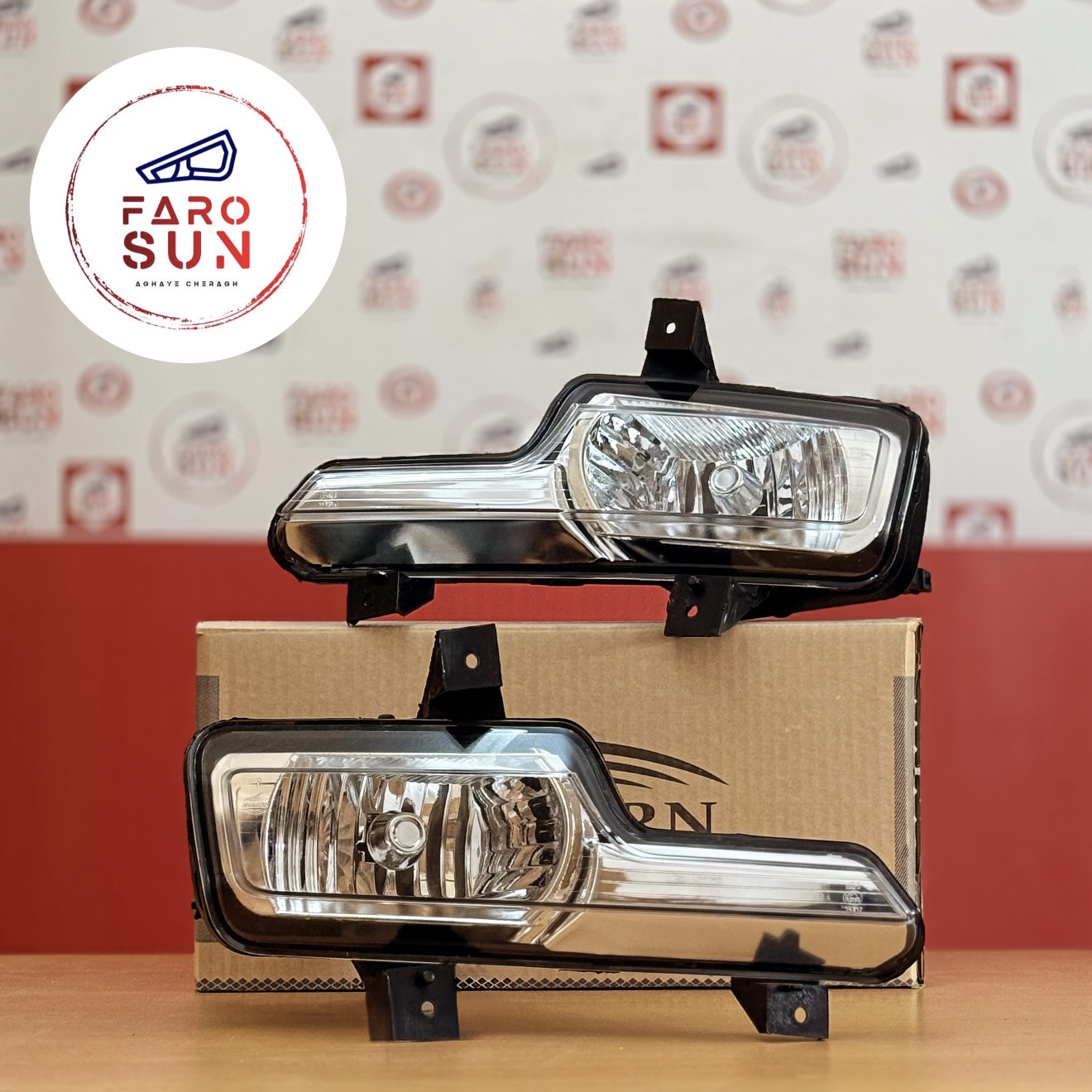 مه شکن جلوی دنا و دنا پلاس برند مدرن صنعت بسته ۲ عددی (جفت)