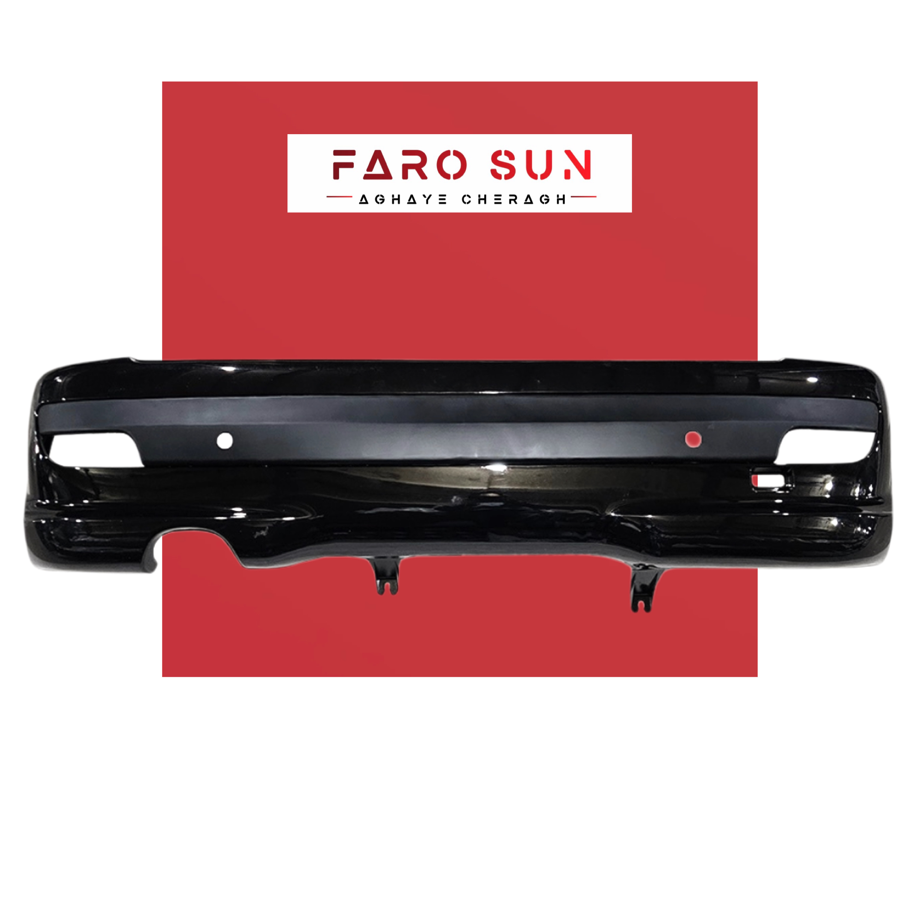 سپر عقب پژو 207 برند مهرخواه (مشکی)