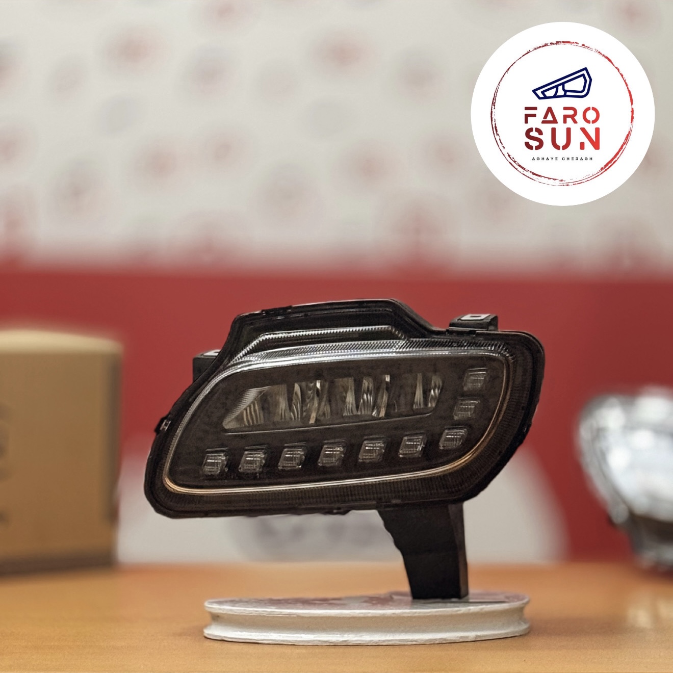 مه شکن جلوی پژو پارس بهینه برند مدرن صنعت (سمت چپ)