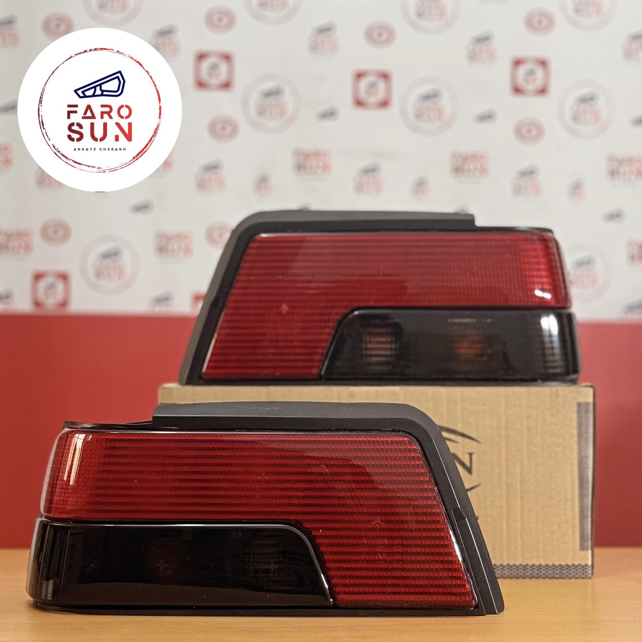 چراغ خطر پژو 405 Glx برند مدرن صنعت بسته ۲ عددی (جفت)