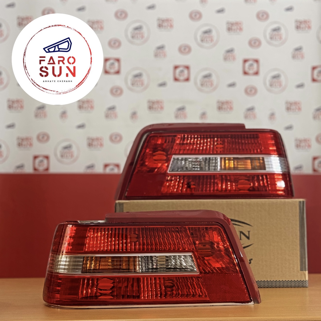 چراغ خطر پژو 405 Slx برند مدرن صنعت بسته ۲ عددی (جفت)
